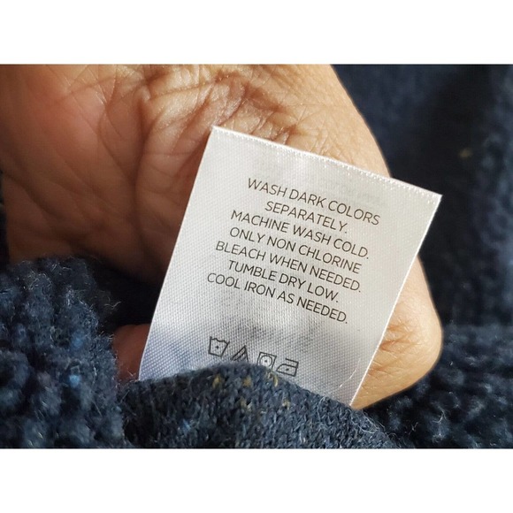 Member's Mark Men's Gray Polyester Long Sleeve Extra Soft Fleece Jacket Size XL - Picture 7 of 8